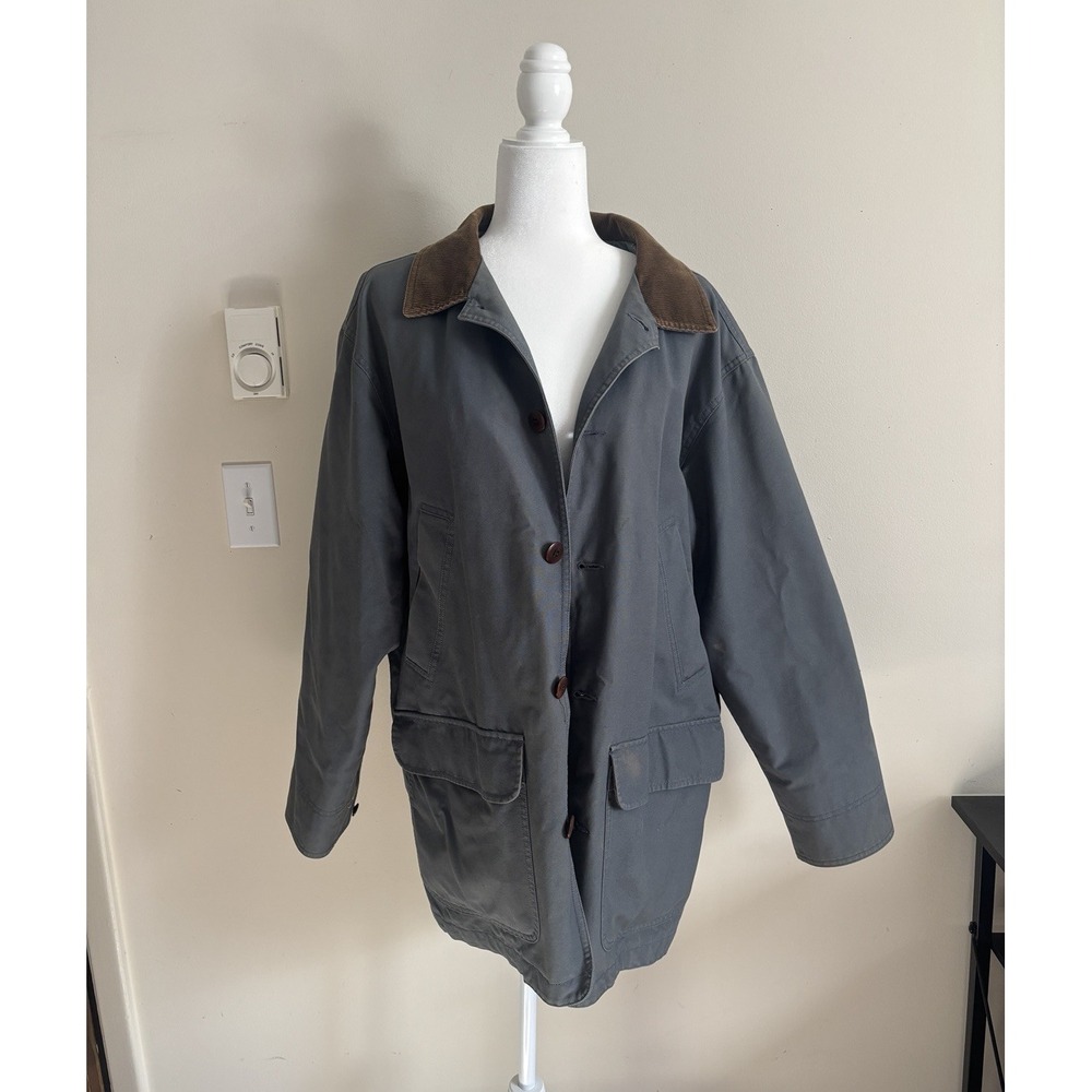 L.L. Bean Gray Military Field Jacket